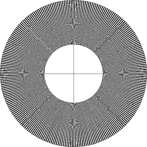 Encoder: Disco de resolução de 516 pulsos por volta